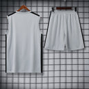 Kit de Treino Paris Saint Germain Cinza 23/24 - Lançamento