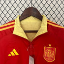 Jaqueta Corta Vento Espanha 2024 Dupla Face Adidas Masculina