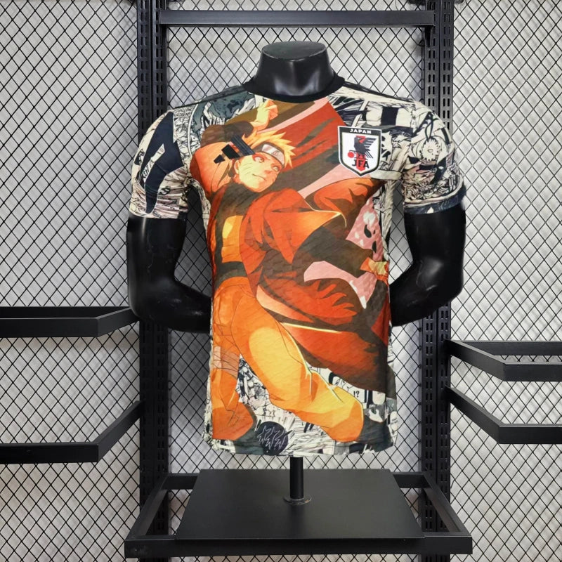 Camisa Japão Anime Naruto 25/26- Versão Jogador Lançamento