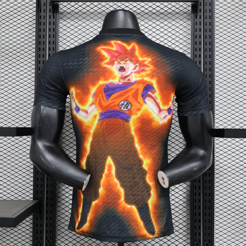 Camisa Japão Anime Especial DBZ Goku 24/25 - Versão Jogador