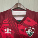 Camisa Fluminense Treino Vermelho 23/24 - Versão Masculina - Lançamento