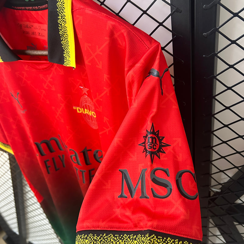 Milan Edição Especial 25/26 - Puma Torcedor Masculina Lançamento