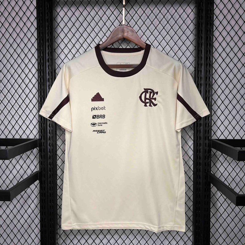 Camisa Viagem Flamengo 24-25 - Adidas Lançamento Torcedor