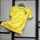Camisa Brasil Especial Cristo Redentor Amarela II 24/25 - Nike Lançamento
