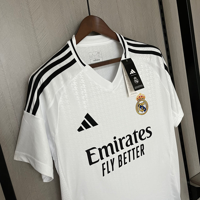 Camisa Real Madrid Home 24/25- Adidas Torcedor Masculina Lançamento