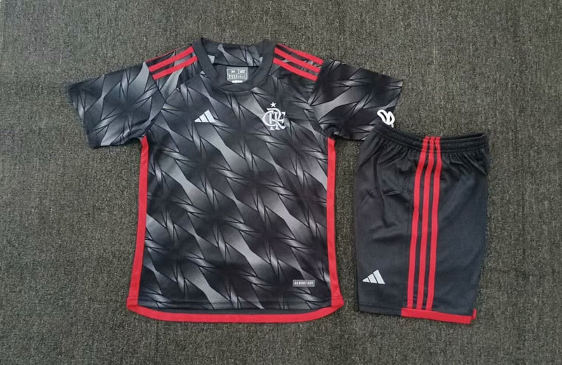 Kit Infantil Flamengo III 24/25 - Adidas Lançamento