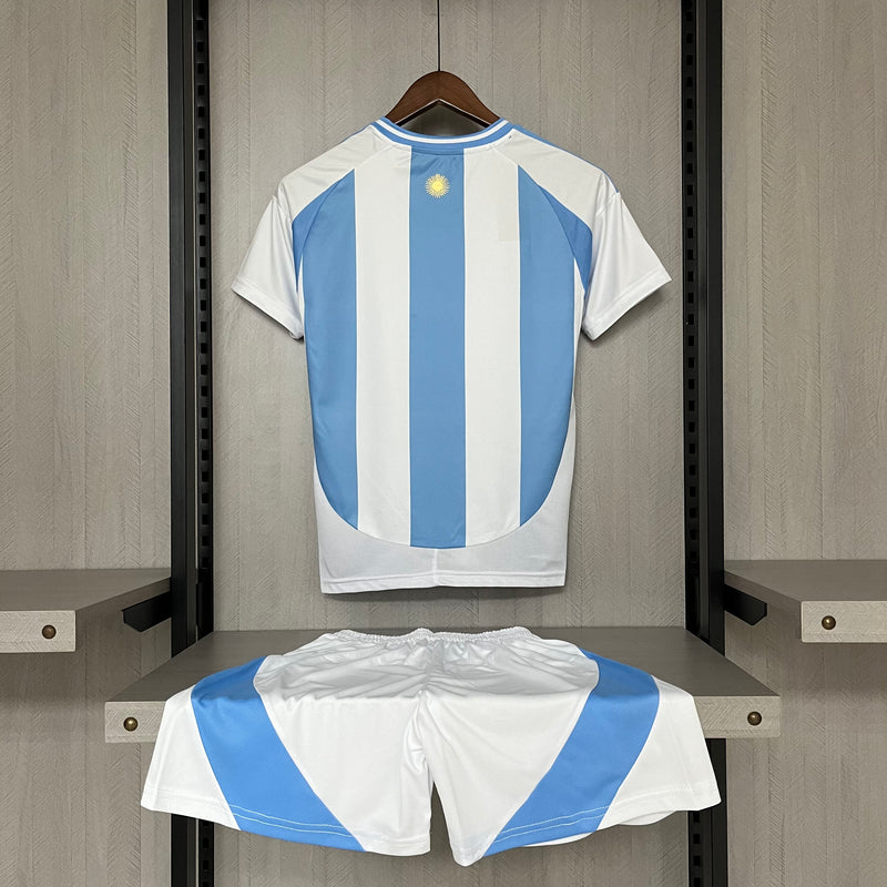 Kit Infantil Argentina Titular 24/25 - Adidas Lançamento