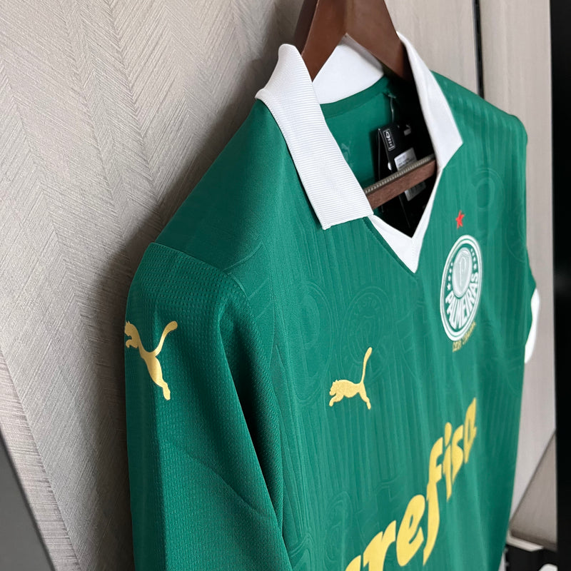 Camisa Palmeiras Home 24/25 - Puma Torcedor Masculina Lançamento