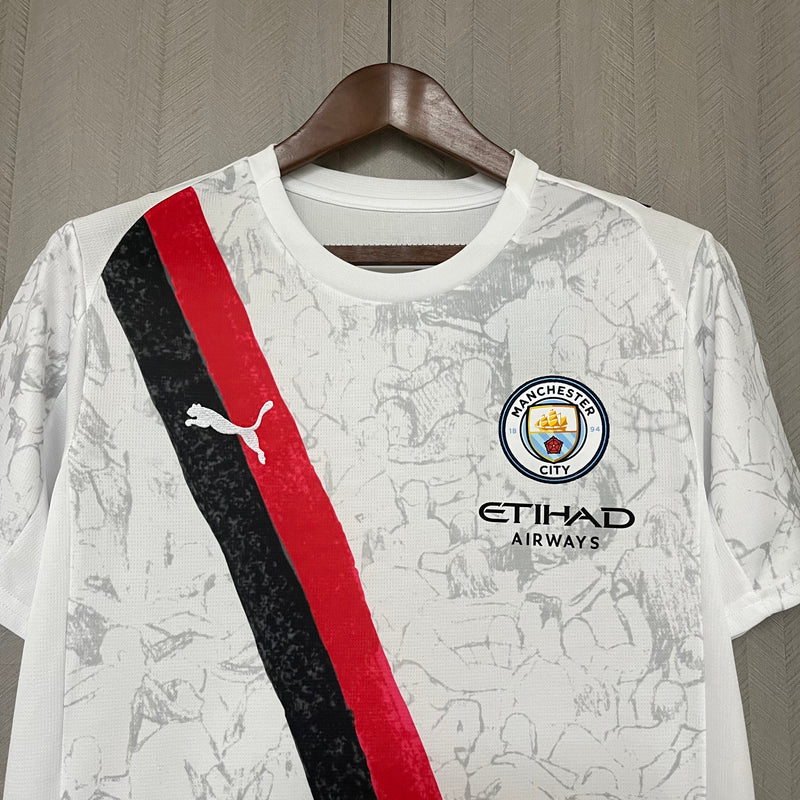 Manchester City Home 25/26 - Puma Torcedor Masculina Lançamento