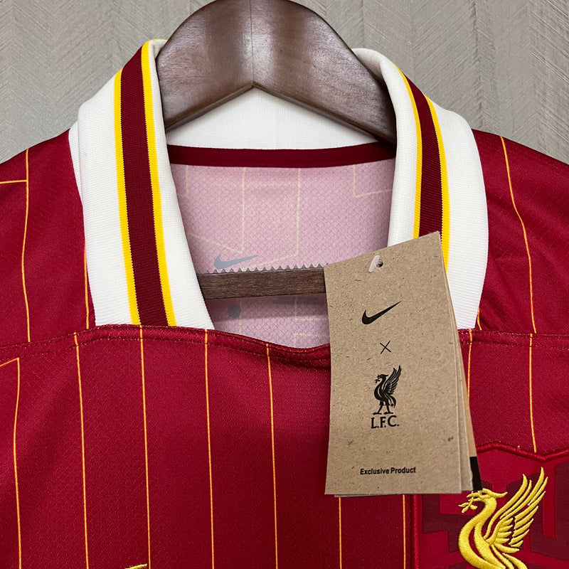 Camisa Liverpool Home 24/25 - Nike Torcedor Masculina - Lançamento