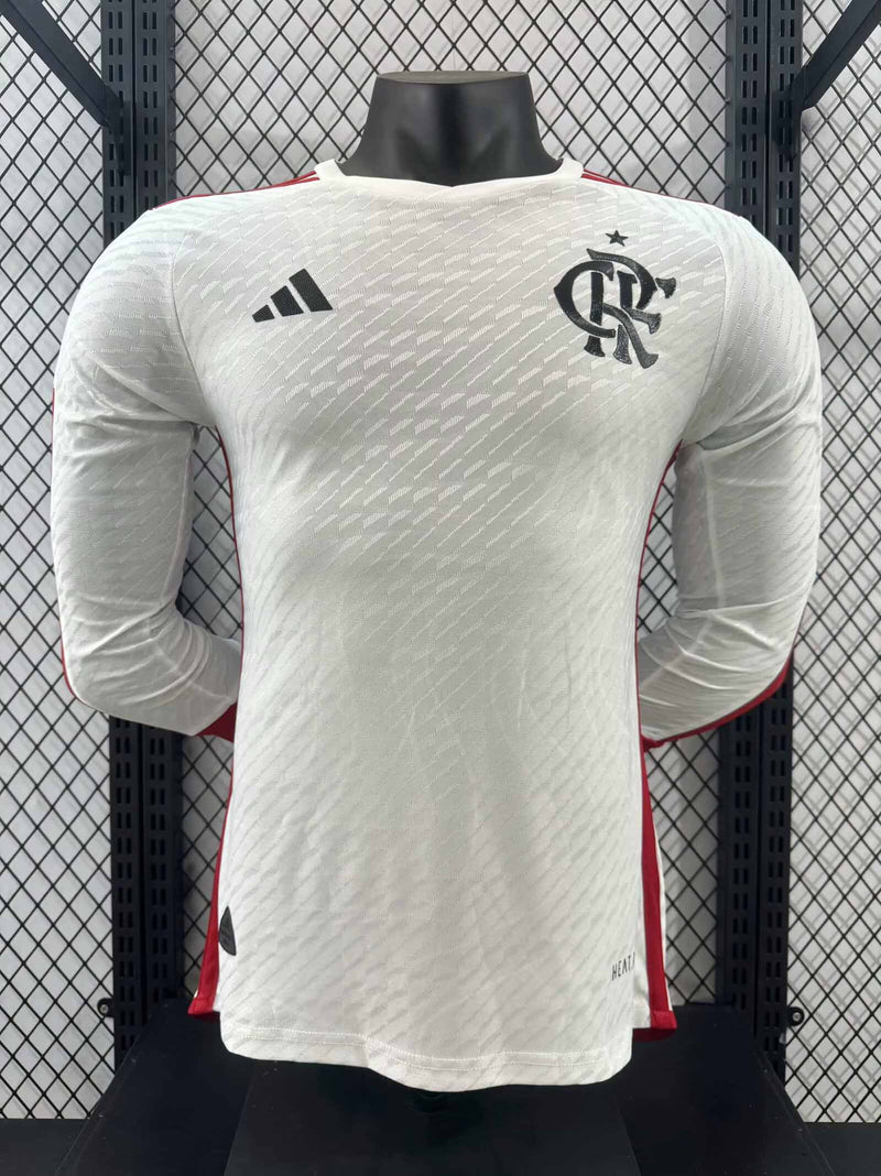 Camisa Flamengo Away 24/25 - Adidas Manga Comprida Jogador - Lançamento