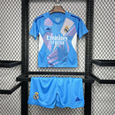 Kit Infantil Real Madrid Goleiro 24/25 - Lançamento Adidas