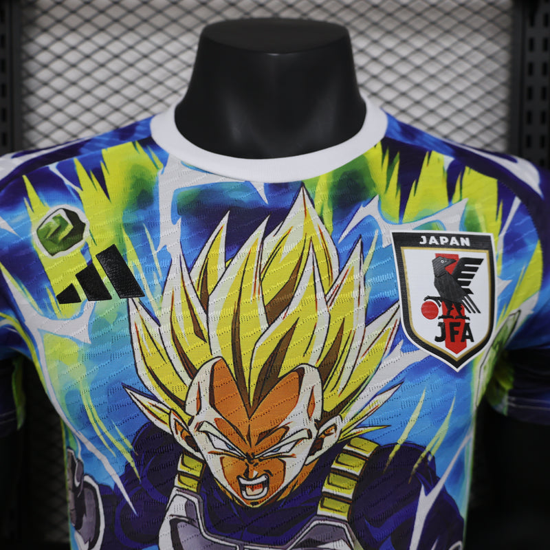 Camisa Japão Anime DBZ IIII Especial 24/25 - Versão Jogador