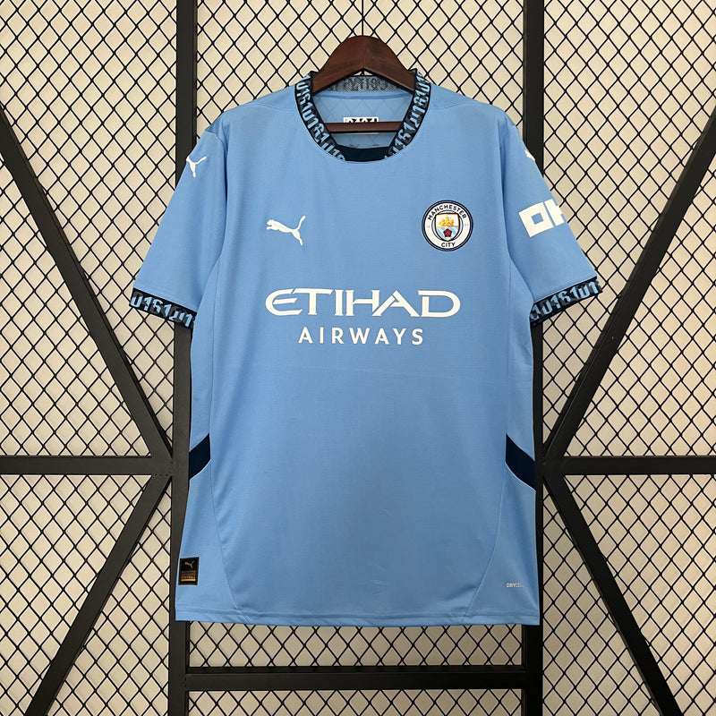 Manchester City Home 24/25 - Puma Torcedor Masculina Lançamento