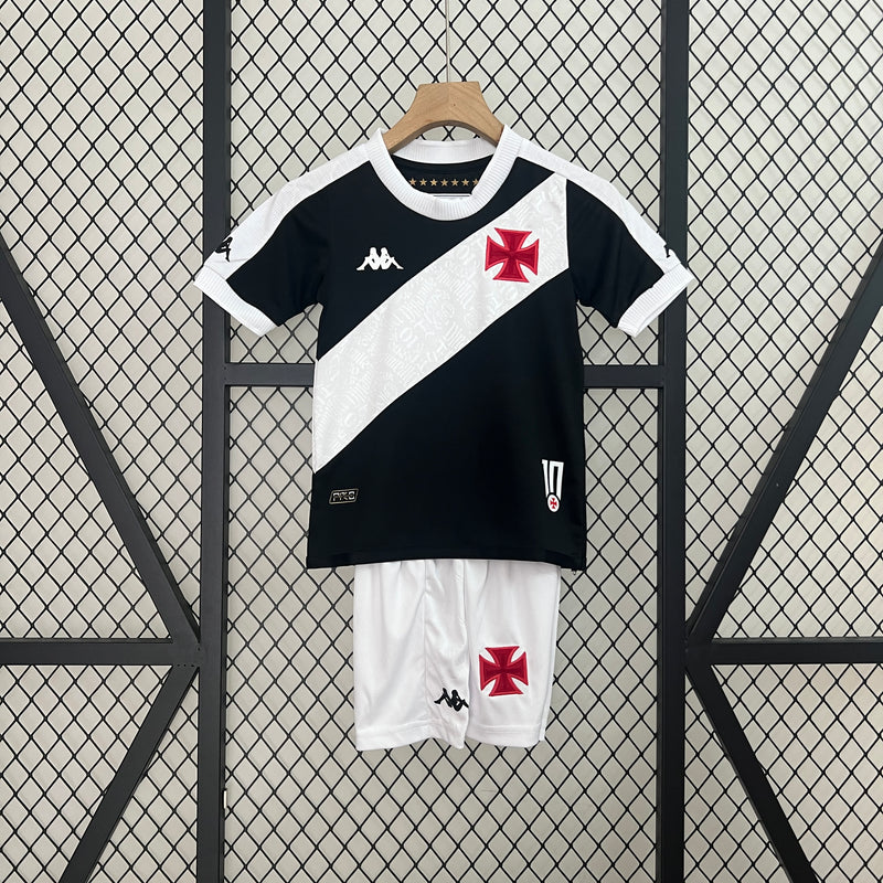 Kit Infantil Vasco Roberto Dinamite 24/25 - Kappa Lançamento