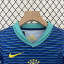 Kit Infantil Brasil Azul 24/25 Nike Lançamento