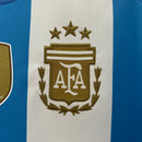 Argentina Home 24/25 Patch Campeão- Adidas Torcedor Masculina Lançamento