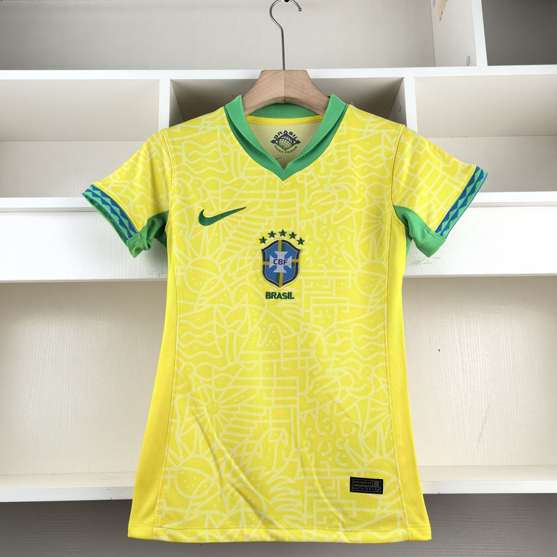 Camisa Brasil Home 24/25 - Nike Torcedor Feminina