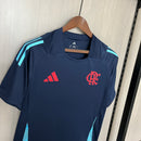 Camisa Flamengo Treino Azul Marinho 25/26 - Adidas Lançamento