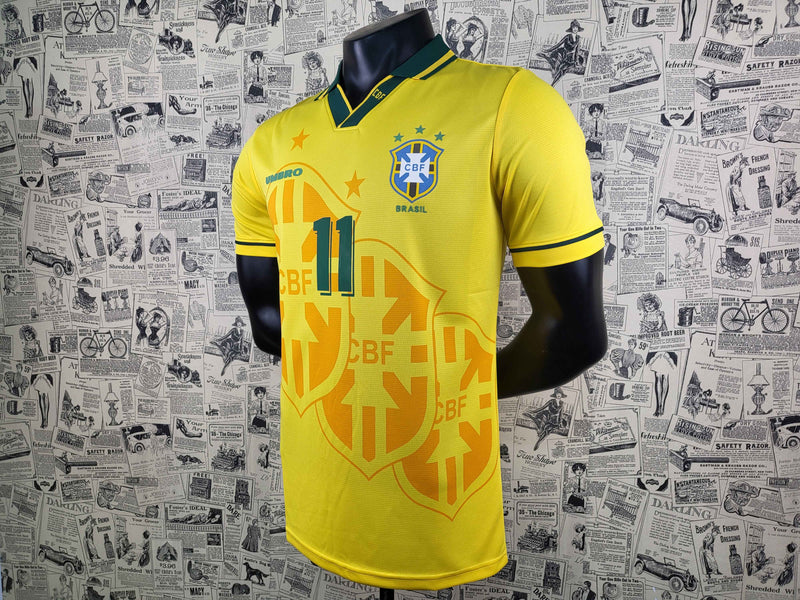 Camisa Retrô Brasil Copa 1994 - Romário 11- Umbro