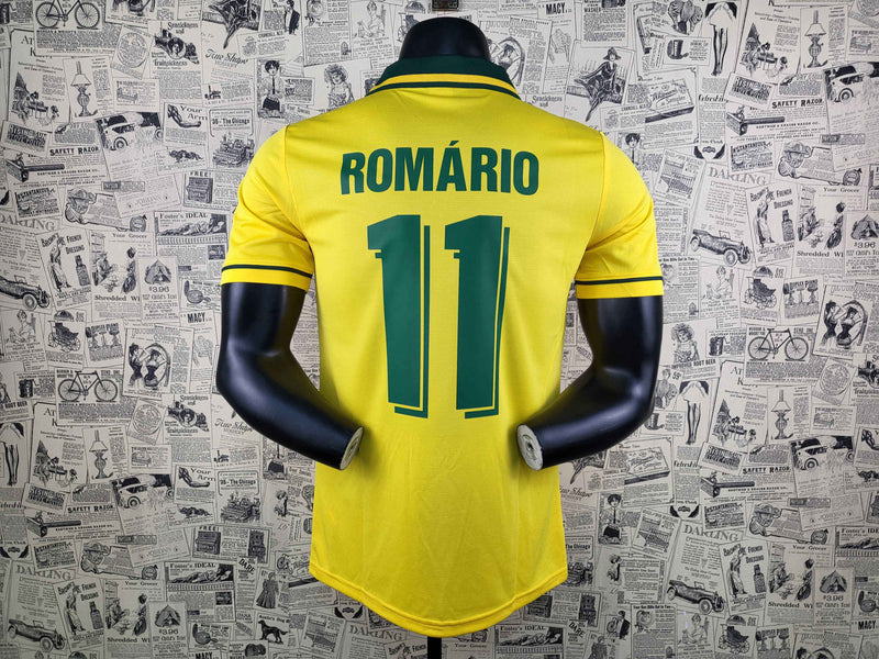 Camisa Retrô Brasil Copa 1994 - Romário 11- Umbro