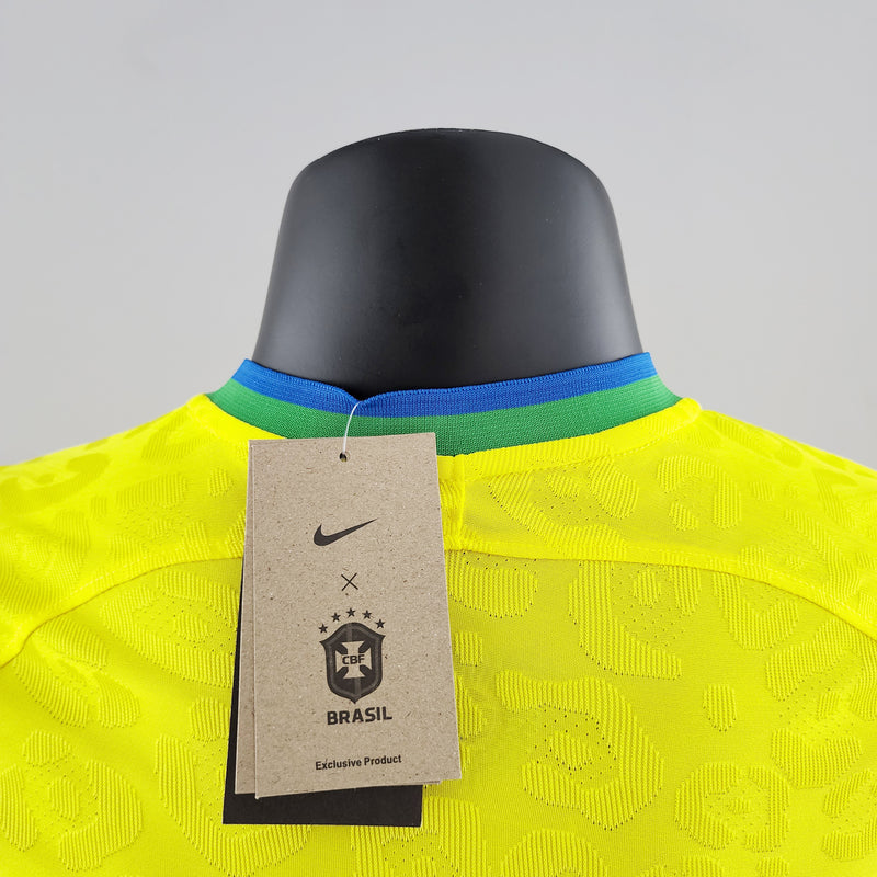 Camisa Brasil Home 22/23 - Versão Jogador - Nike