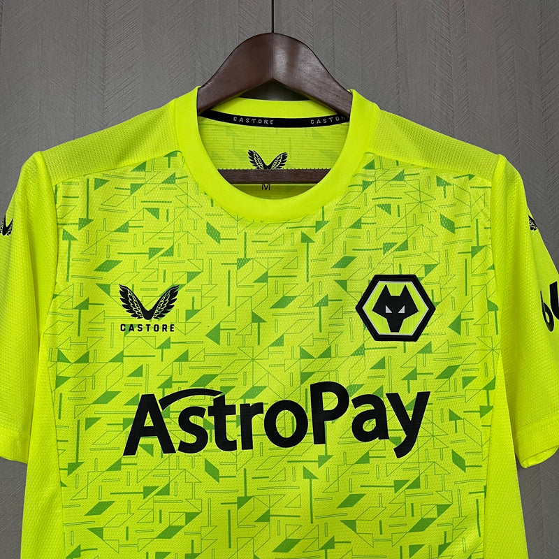 Camisa Wolves Goleiro Verde 24/25 - Lançamento