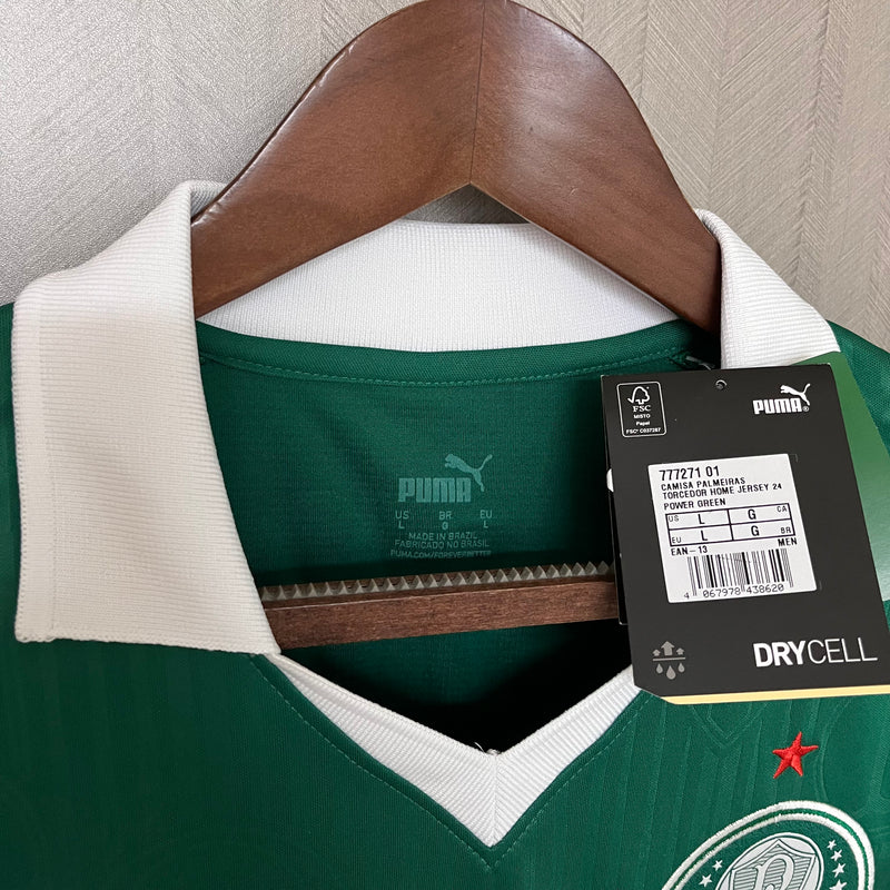 Camisa Palmeiras Home 24/25 - Puma Torcedor Masculina Lançamento