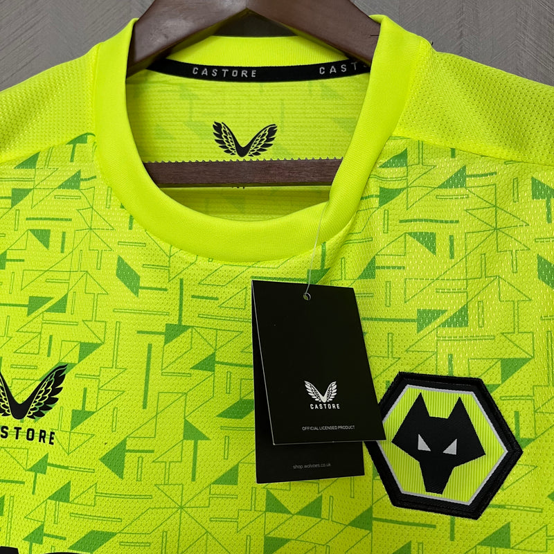 Camisa Wolves Goleiro Verde 24/25 - Lançamento