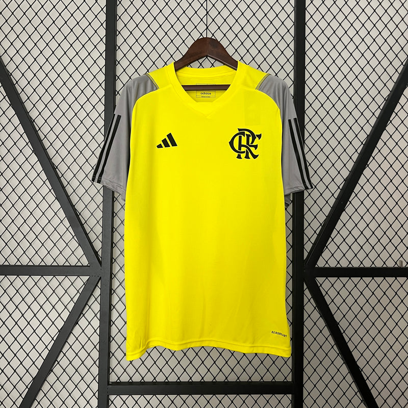 Camisa Flamengo Treino Amarela 24/25 - Adidas Lançamento