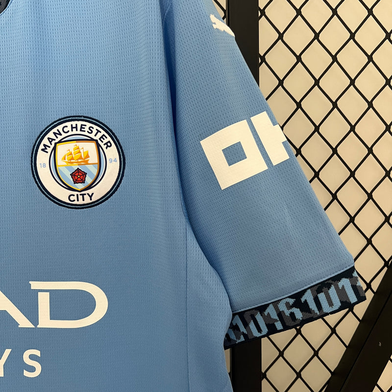 Manchester City Home 24/25 - Puma Torcedor Masculina Lançamento