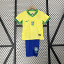 Kit Infantil Brasil 24/25 Nike Lançamento