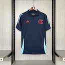 Camisa Flamengo Treino Azul Marinho Polo 25/26 - Adidas Lançamento