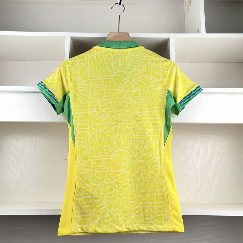 Camisa Brasil Home 24/25 - Nike Torcedor Feminina