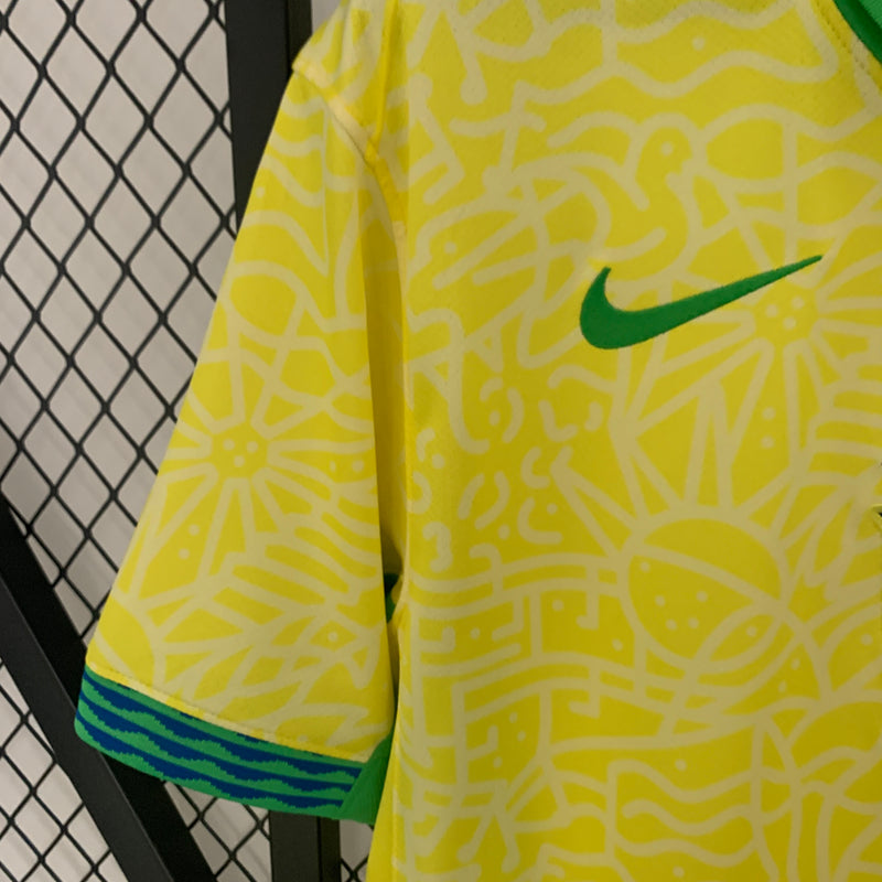 Camisa Brasil Home 24/25 - Nike Torcedor Masculina