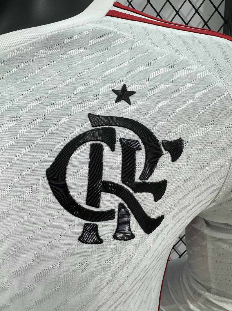 Camisa Flamengo Away 24/25 - Adidas Manga Comprida Jogador - Lançamento