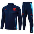 Conjunto de Treino II Flamengo 25/26 Zíper Inteiro - Adidas Lançamento