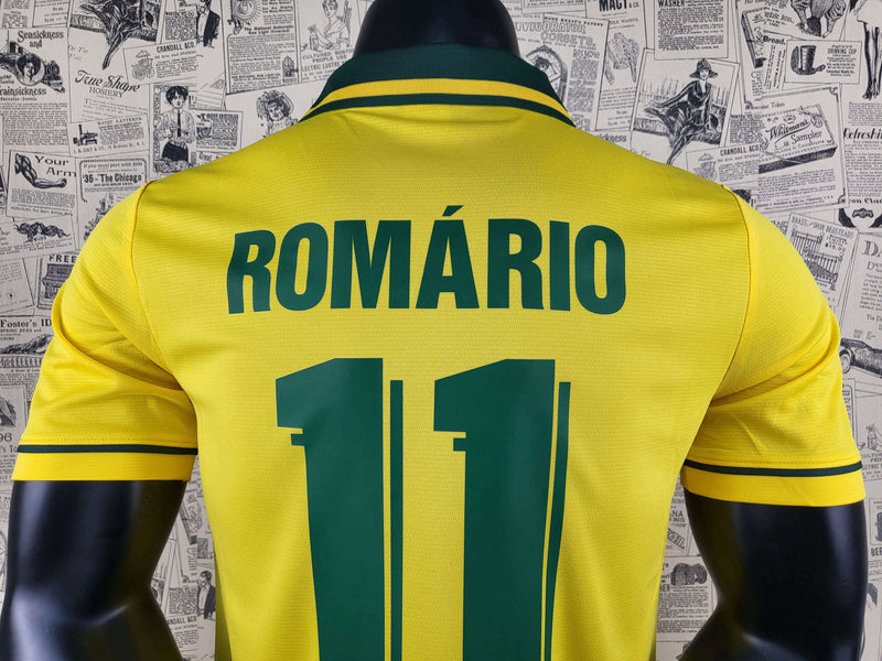 Camisa Retrô Brasil Copa 1994 - Romário 11- Umbro