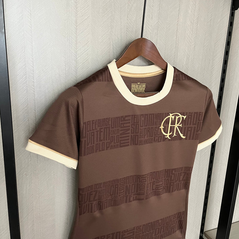 Camisa Flamengo Identidade 24/25 - Torcedor Feminina Lançamento