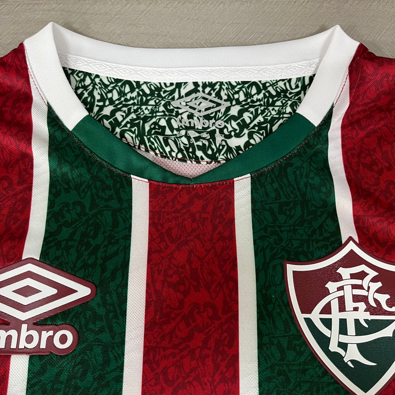 Camisa Fluminense Home 24/25 - Umbro Jogador Masculina Lançamento