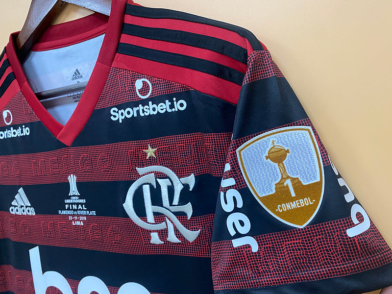 Camisa Flamengo Edição Final Libertadores 2019 - Versão Retrô