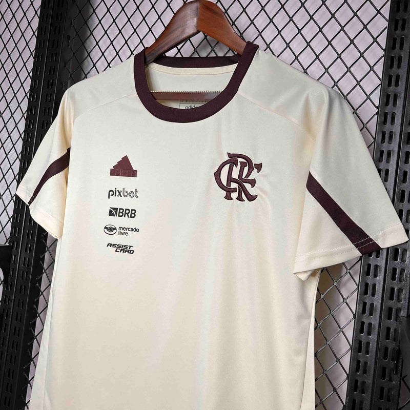 Camisa Viagem Flamengo 24-25 - Adidas Lançamento Torcedor