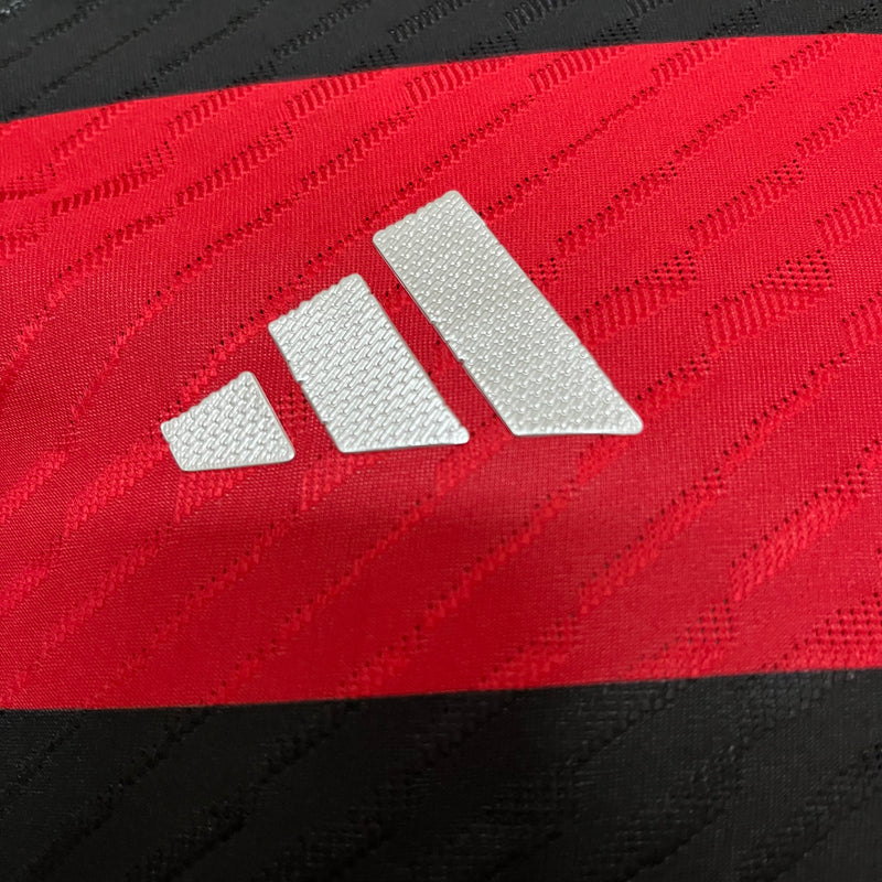 Camisa Flamengo Home 24/25 - Adidas Manga Comprida Jogador - Lançamento