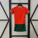 Kit Infantil Portugal Home 25/26 - Puma Lançamento