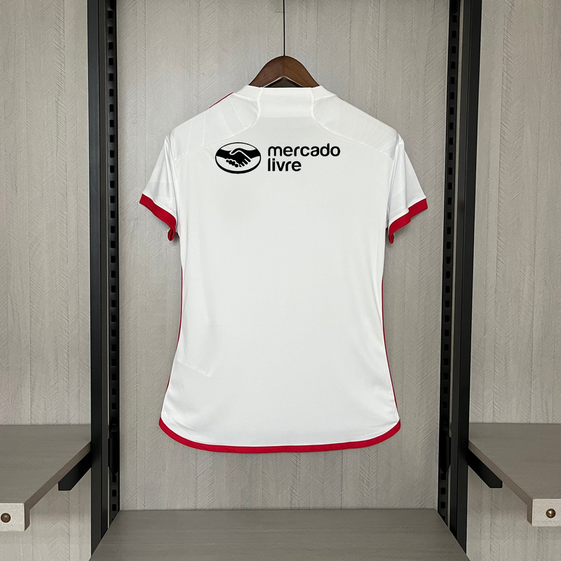 Camisa Flamengo Away Com Patrocinadores 24/25 - Adidas Torcedor Feminina Lançamento (cópia)