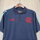 Camisa Flamengo Treino Azul Marinho Polo 25/26 - Adidas Lançamento