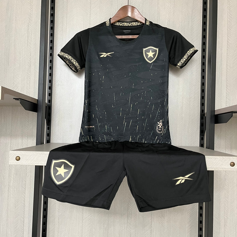 Kit Infantil Botafogo III 24/25 - Reebok Lançamento