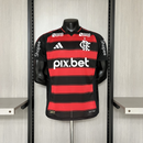 Camisa Flamengo Home 25/26 Patrocinadores - Adidas Jogador Masculina