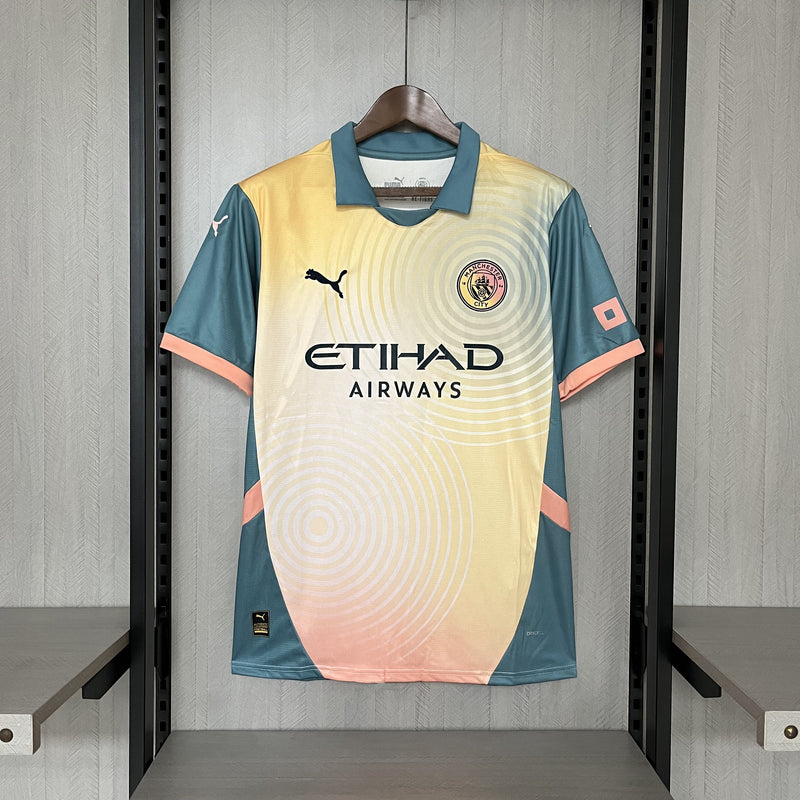 Manchester City 24/25 - Puma Torcedor Masculina Lançamento