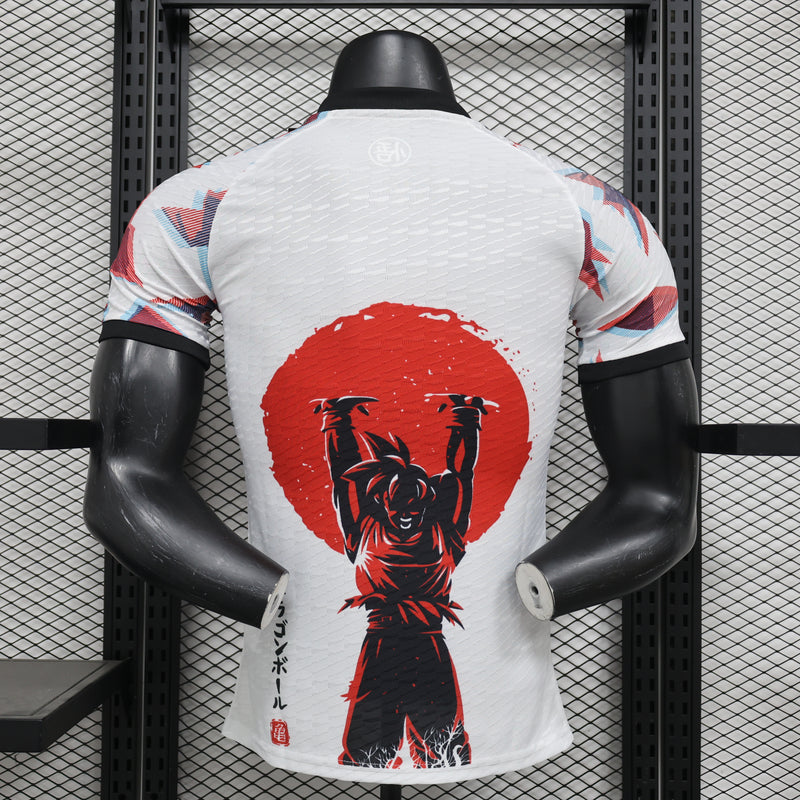 Camisa Japão Anime Goku White 24/25 - Versão Jogador